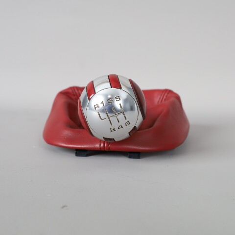 2008 Porsche Boxster RS60 987 6 Speed Shift Knob Carrera Red 99742498100 Used