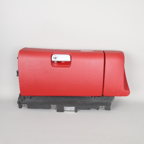 2008-2012 Porsche 911 997 Boxster Cayman 987 Glove Box Leather Red OEM