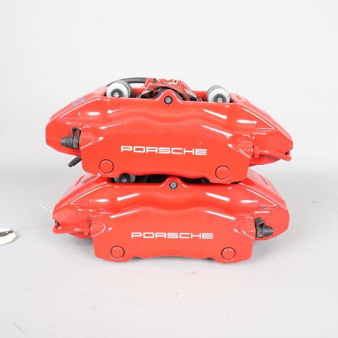 2000-2012 Porsche Boxster Cayman Front Brake Calipers Brembo Pair Red OEM