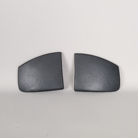 1999-2004 Porsche 911 Boxster Console Trim Pair Black Leather OEM