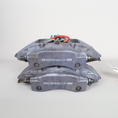 1997-2012 Porsche Boxster Cayman Rear Brake Calipers Brembo Set Black OEM