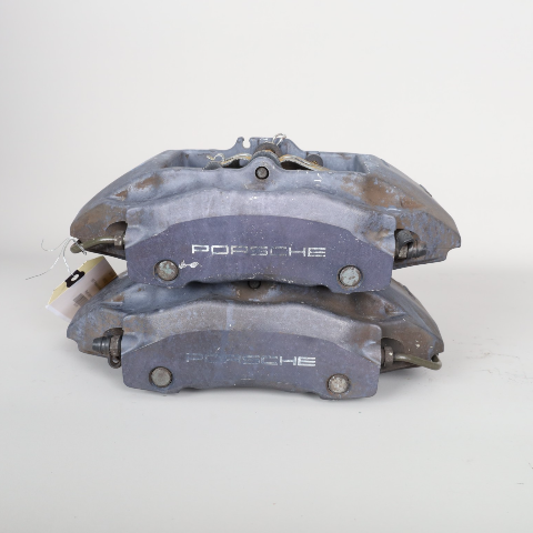 1997-2012 Porsche Boxster Cayman Front Brake Calipers Brembo Set Black OEM