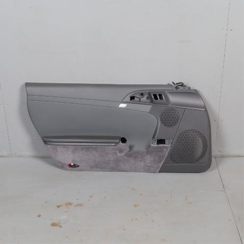 2005-2012 Porsche Boxster Cayman Left Door Panel Leatherette Grey OEM