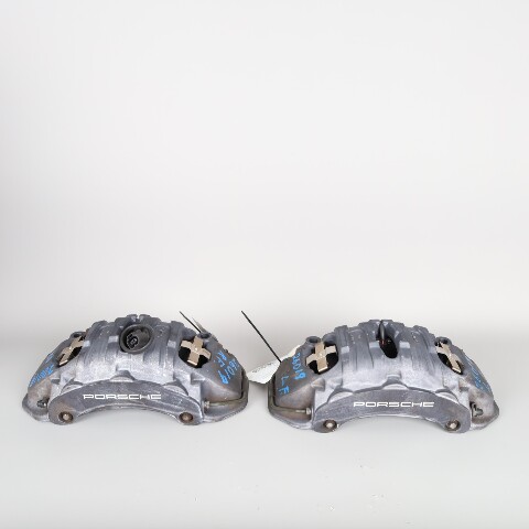 2011-2014 Porsche Cayenne 3.0 / 3.6 Front Brake Calipers Brembo Black OEM