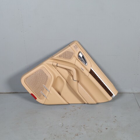 2011-2018 Porsche Cayenne 958 Right Rear Door Panel Luxor Beige Leatherette
