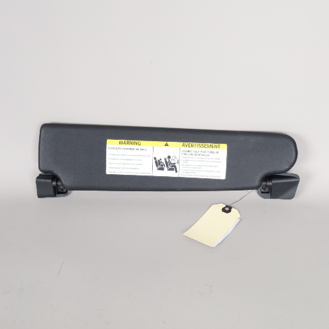 2009-2016 BMW Z4 E89 Right Passenger Sun Visor Black OEM 51169167252
