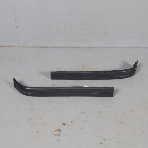 1987-1989 BMW 635CSi M6 E24 Front Bumper Rubber Moldings Pair OEM