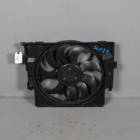 BMW 328i 335i 428i 435i Radiator Cooling Fan With Shroud 17428641964 OEM
