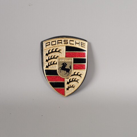 Porsche 911 Boxster Cayenne Hood Emblem Crest Badge OEM 99655921100