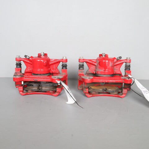 2015-2019 Volkswagen GTi / 19-21 Jetta GLI Red Front Brake Caliper Set Pair OEM