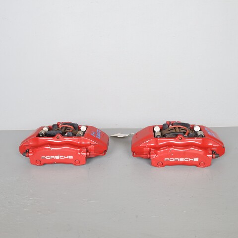 1999-2012 Porsche 911 996 Front Brake Calipers Brembo Set Pair OEM Repainted