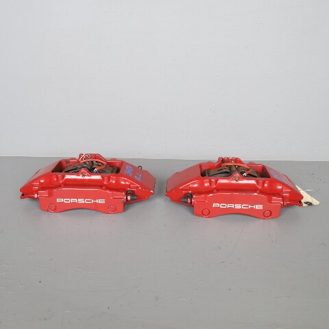 1999-2012 Porsche 911 996 Rear Brake Calipers Brembo Set Pair OEM Repainted