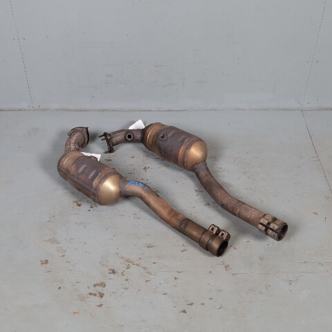 2002-2004 Porsche 911 996 3.6 Exhaust Manifold Downpipe Pair Right Left OEM
