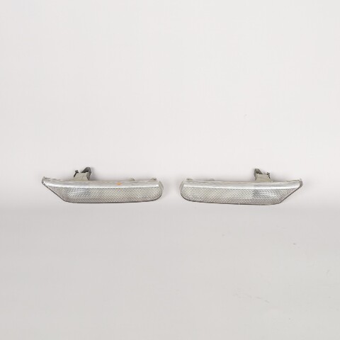 1997-2004 Porsche 911 996 Boxster 986 Marker Signal Light Lamp Clear Set OEM