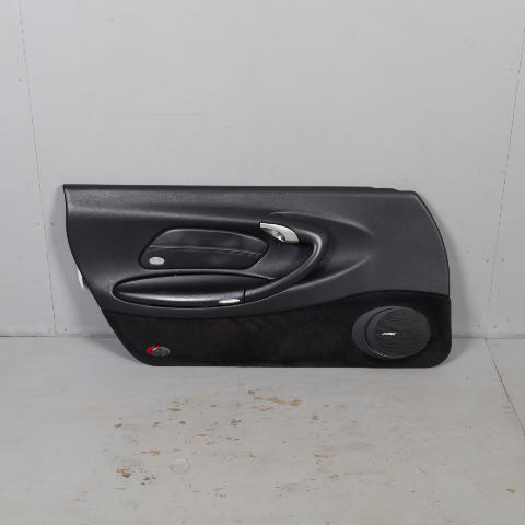1999-2004 Porsche Boxster 986 Left Door Panel Leatherette Black OEM