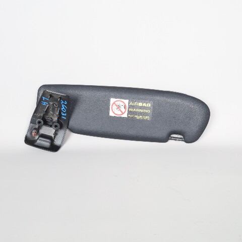 1999-2005 Porsche 911 996 Convertible Left Driver Sun Visor Black OEM