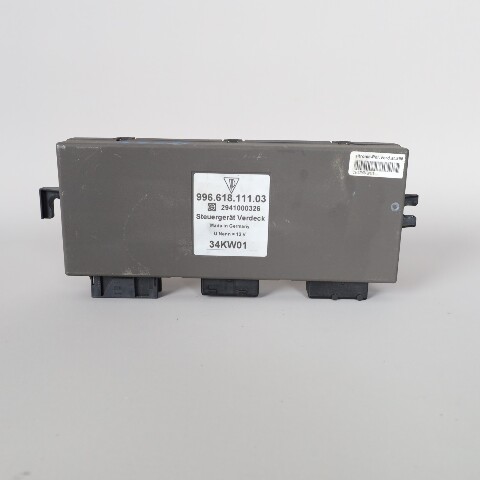 2000-2002 Porsche 911 996 Convertible Top Control Module 99661811103 OEM