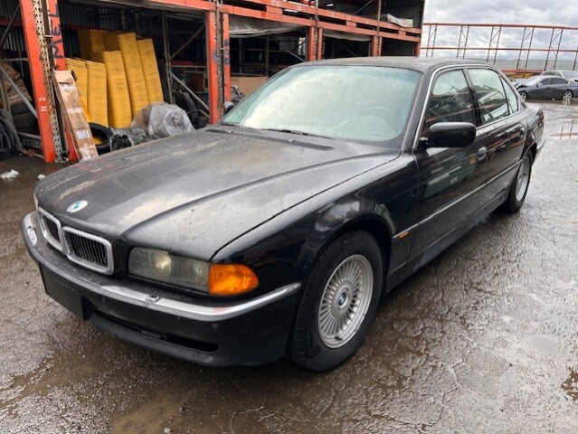 1998 BMW 750iL (E38) - Jet Black - Stock #26032