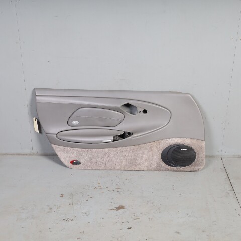 1999-2004 Porsche 911 996 Left Driver Door Panel Graphite Grey OEM Leather