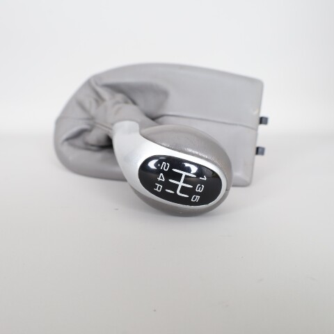 2000-2004 Porsche 911 Boxster 6 Speed Shift Knob Grey 99655265501 OEM