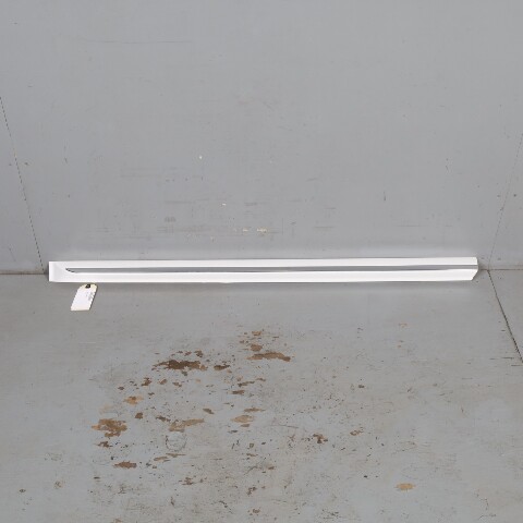 2012-2019 Volkswagen Beetle Left Lower Door Molding Candy White OEM
