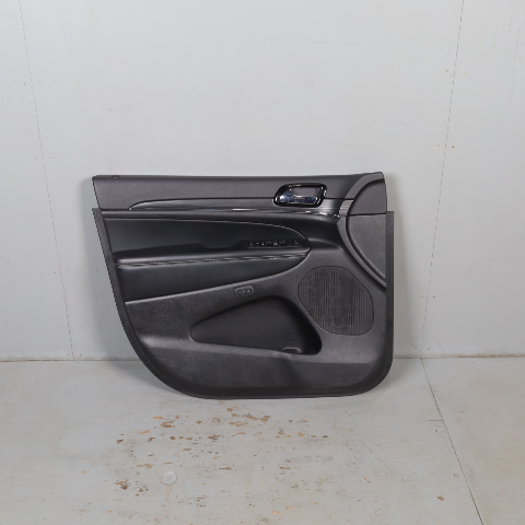 2021 Jeep Grand Cherokee LeftFront Door Trim Panel Black OEM 7EK29LA3AA