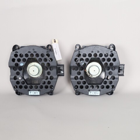 2007-2014 BMW X3 X5 Floor Speaker Subwoofer Pair Set 65139218695 OEM