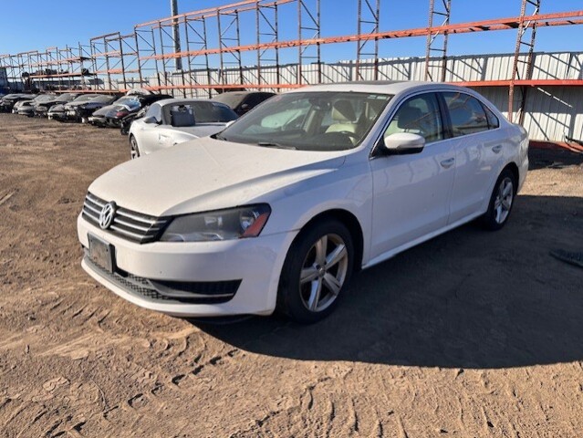 2013 VW Passat - Candy White - Stock #26068