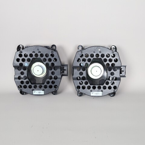 2007-2014 BMW X3 X5 Floor Speaker Subwoofer Pair Set 65139218695 OEM