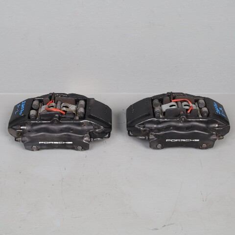 1999-2012 Porsche 911 996 Front Brake Calipers Brembo Set Pair Black OEM