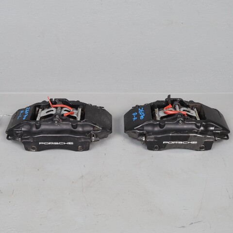 1999-2012 Porsche 911 996 Rear Brake Calipers Brembo Set Pair Black OEM