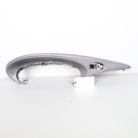 2002-2004 Porsche 911 996 Speedometer Cover Trim Leather Graphite Grey OEM