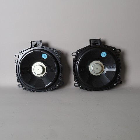 2007-2014 BMW X3 X5 Floor Speaker Subwoofer Pair Set 65139218695 OEM