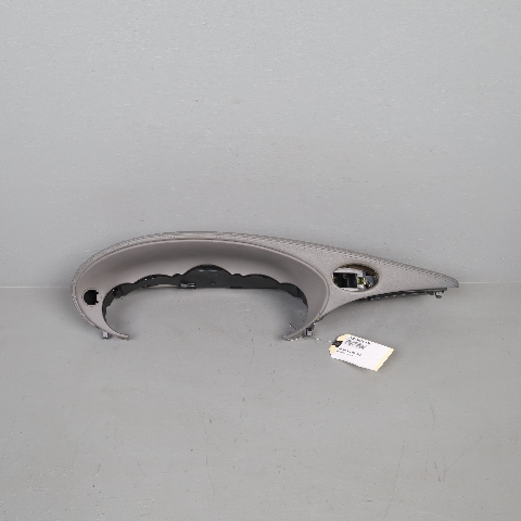 2002-2004 Porsche 911 996 Speedometer Cover Trim Leather Graphite Grey OEM