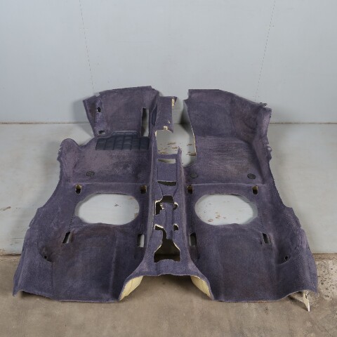1999-2004 Porsche 911 996 Convertible Floor Carpet Blue 99655101104 OEM