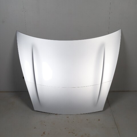 2003-2010 Porsche Cayenne Turbo Hood Crystal Silver OEM 95551101102