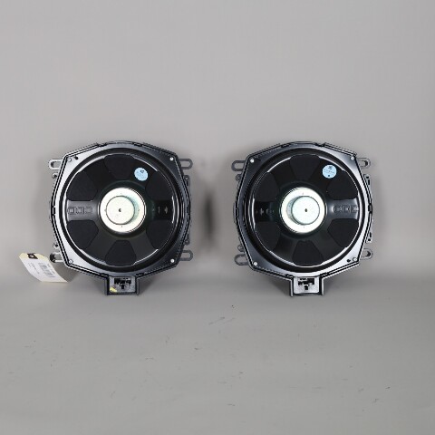 2007-2014 BMW X3 X5 Floor Speaker Subwoofer Pair Set 65139218695 OEM