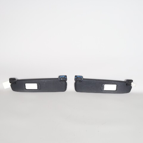 2003-2008 BMW Z4 Convertible Sun Visor Right Left Pair Black OEM