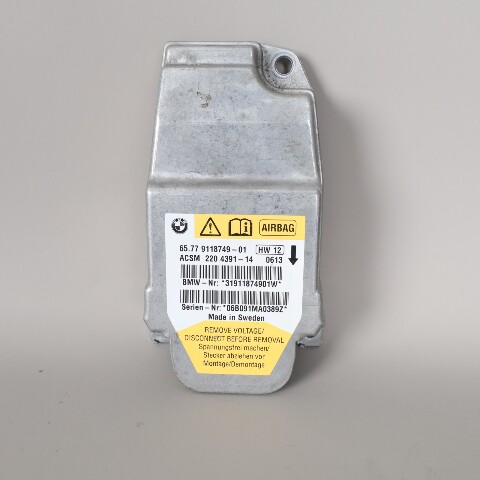BMW 525i 528i 535i 550i 650i M5 M6 Airbag Computer 65779118749OEM