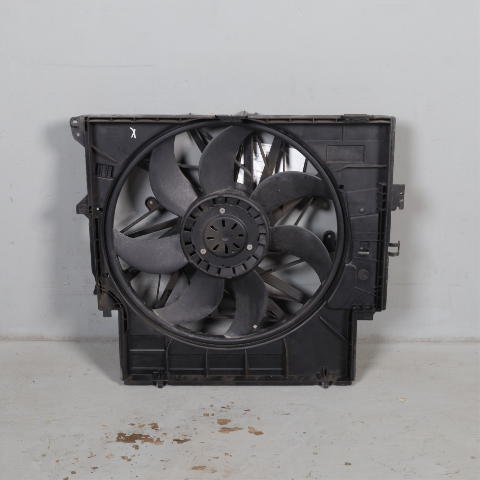 2011-2017 BMW X3 X4 Radiator Fan With Shroud 600 Watt 17427560877 OEM