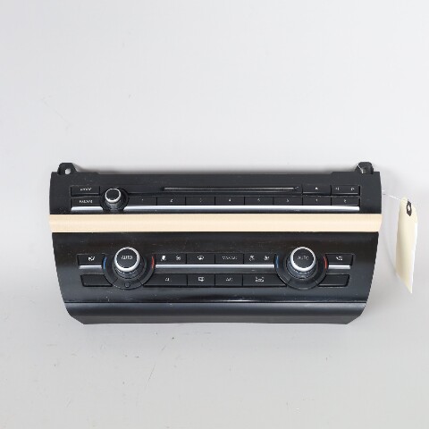 2011-2016 BMW 528i 535i 550i M5 Audio Climate Control Panel 61319328425 OEM