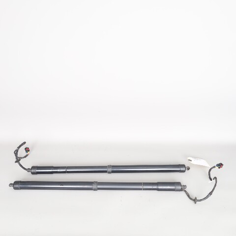 2011-2014 Porsche Cayenne Tailgate Trunk Shock Pull Down Motor Pair OEM 7P5827851D