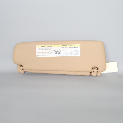 2011-2018 Porsche Cayenne 958 Left Driver Sun Visor Beige OEM