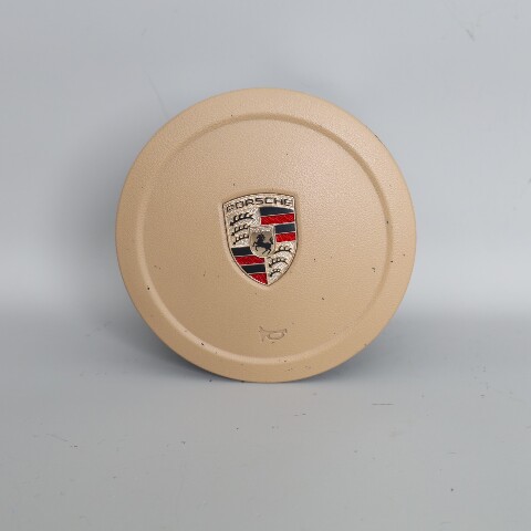 2011-2014 Porsche Cayenne Steering Wheel Airbag Leatherette Beige