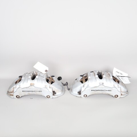 2011-2018 Porsche Cayenne Front Brake Caliper Set Brembo OEM