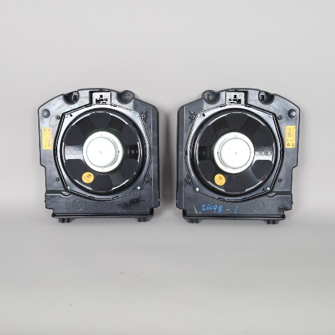 2009-2015 BMW 740i 750i Floor Speaker Subwoofer Pair Set 65139241117 OEM