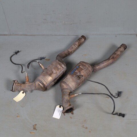 1999-2001 Porsche 911 996 3.4 Exhaust Manifold Downpipe Pair Right Left OEM