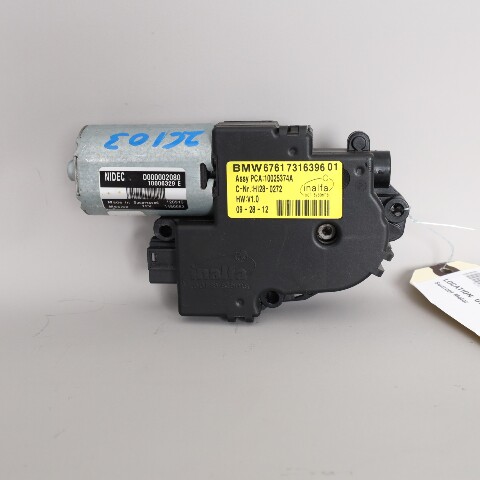 2011-2018 BMW X1 X3 X4 X5 Panoramic Sunroof Drive Motor 67617316396 OEM