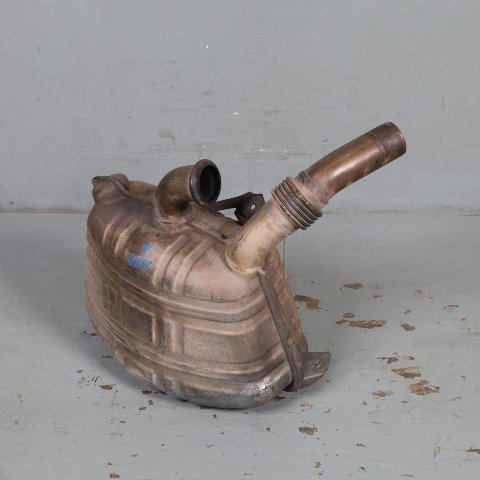 1999-2001 Porsche 911 996 3.4 Left Driver Exhaust Muffler 99611113253 OEM