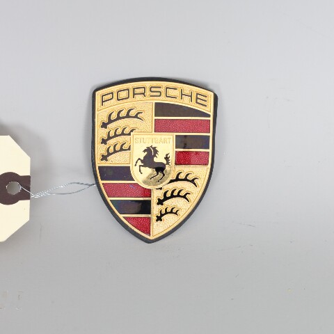 Porsche 911 Boxster Cayenne Hood Emblem Crest Badge OEM 99655921100